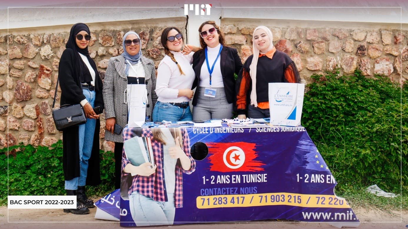 L’université méditerranéenne, MIT Nabeul supporte et encourage les bacheliers du Lycée jeune fille – Nabeul