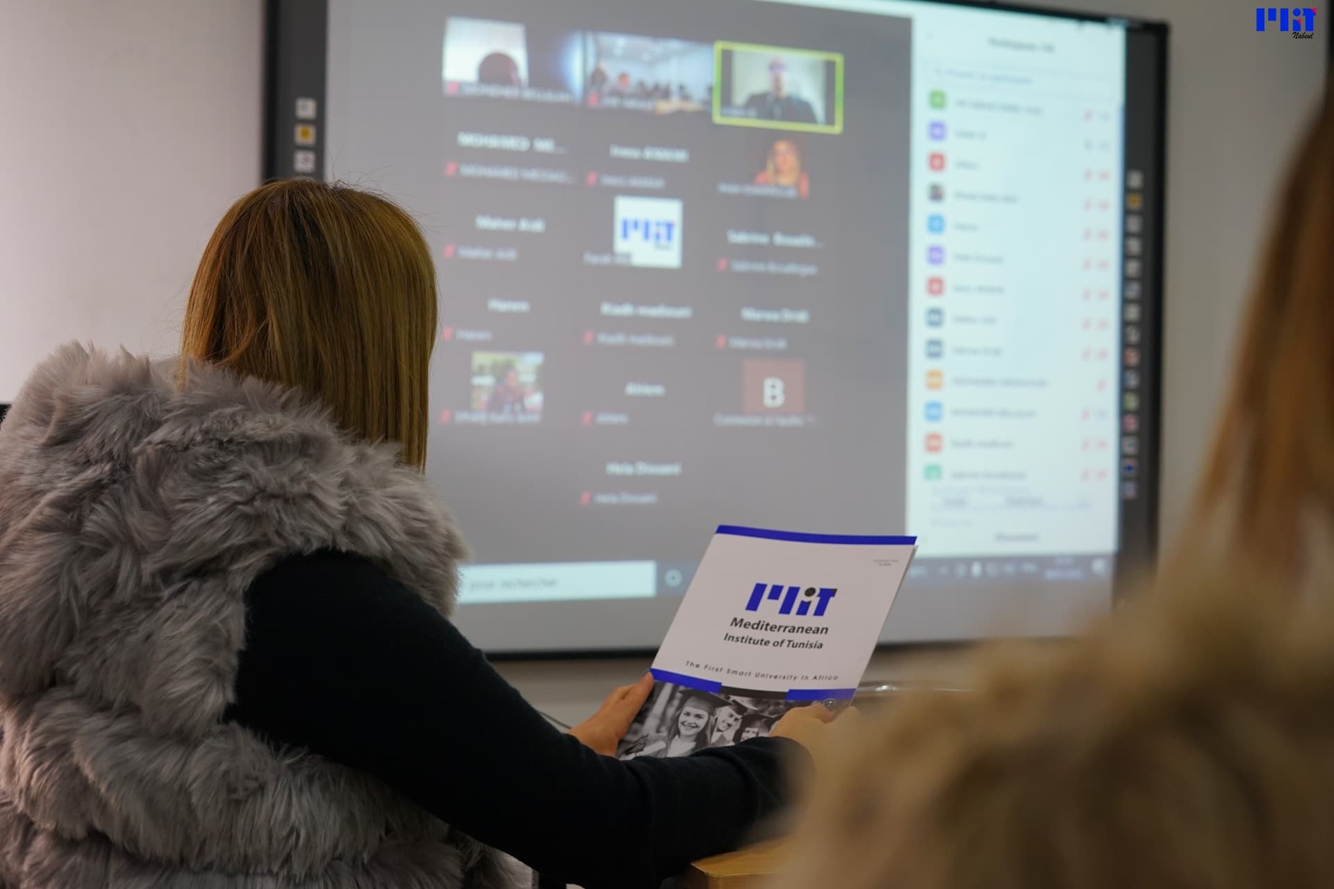 cryptocurrency webinar in mit Nabeul moderated by Mr. mondher bellalah and Mr. Adam bellalah