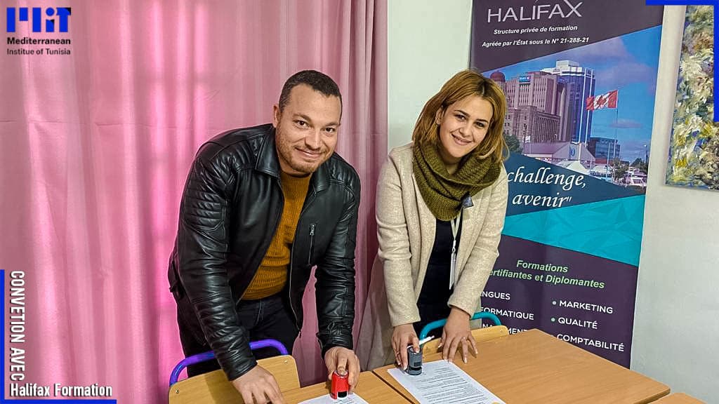 Signature de convention avec Halifax Formation