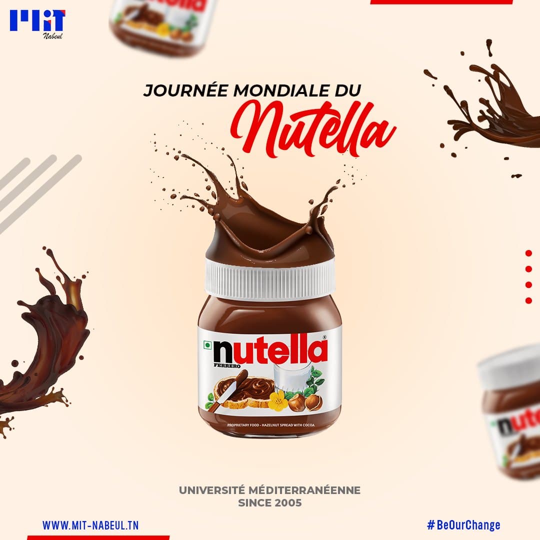 Journée mondiale du nutella affiche