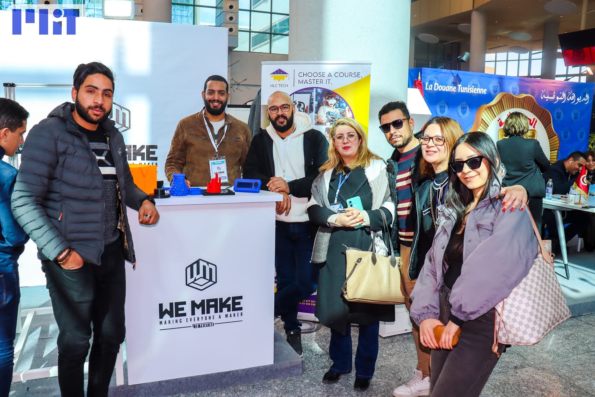 Délégation de MIT Nabeul au foire Riyeda