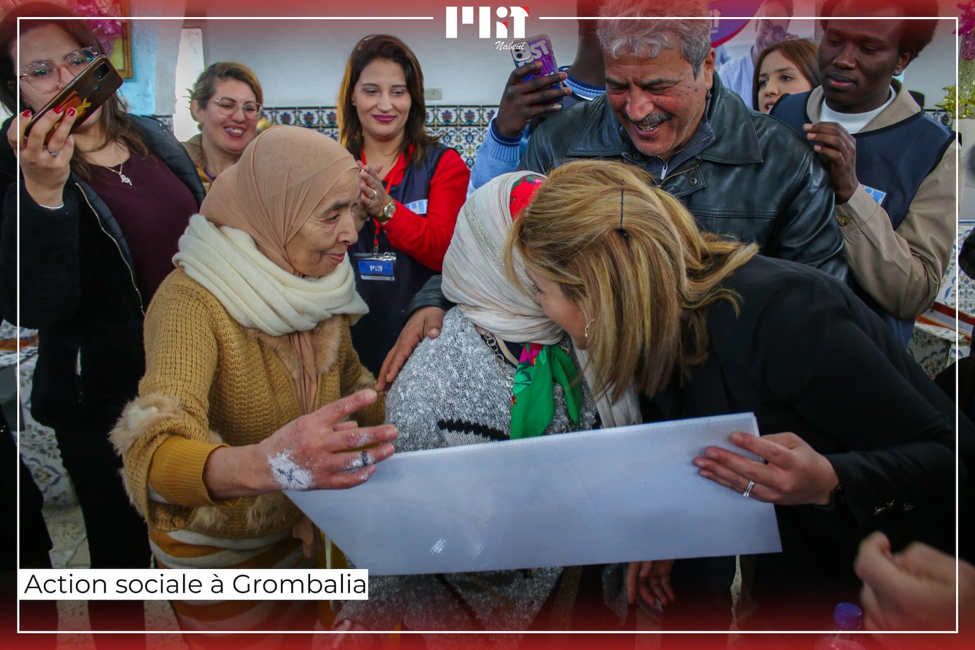 Retour en photos sur la visite du Centre des personnes âgées à Grombalia en collaboration avec l’Association Culturelle Méditerranéenne