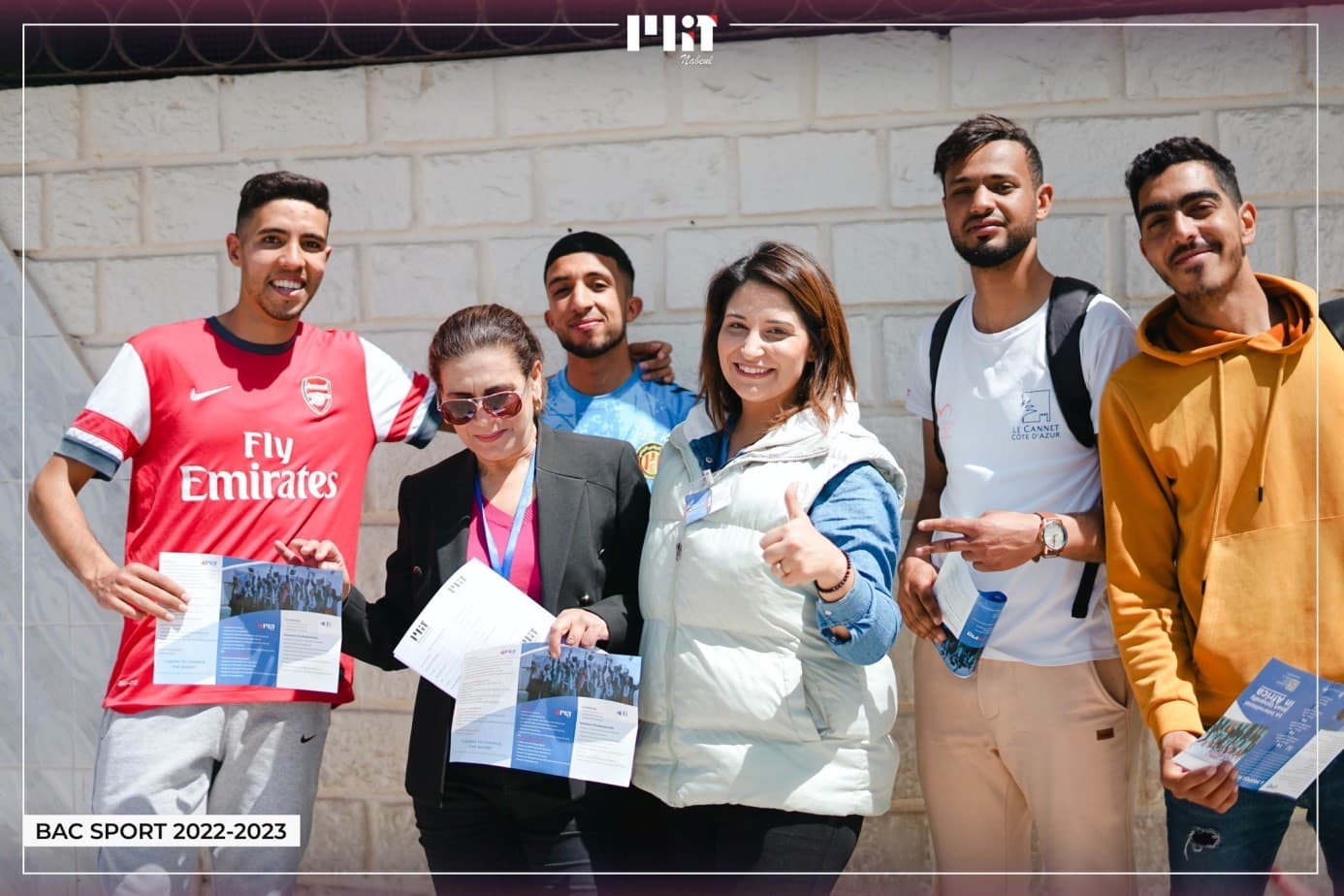 L’université méditerranéenne, MIT Nabeul supporte et encourage les bacheliers du Lycée Taieb Mhiri - Menzel Tmim
