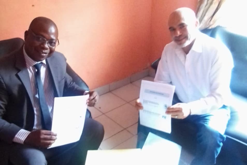 Signature d’une convention entre  l’Universite Méditerranéene, MIT De Tunisie et L’université polytechnique des sciences appliquées du Gabon